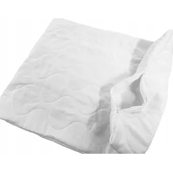 Polštář NASYPTE NA POLŠTÁŘ 40x40 NASYPKA PROŠÍVANÁ SE ZÁMKEM BÍLÁ DO POLŠTÁŘ POVLAK