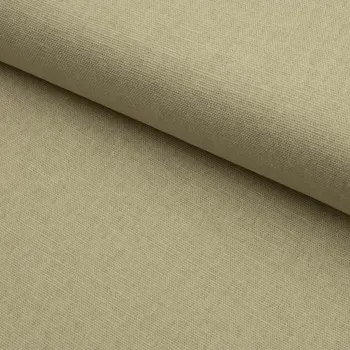 Len s viskózou a elastanom - Hnědá latté