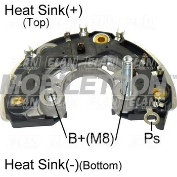 Alternátor Diodový blok alternátoru Bosch 0124515097 / 0124515050