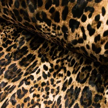 Zamat Velvet digital - Leopard gold