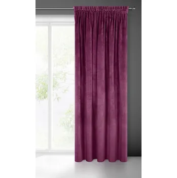 Závěs HOTOVÝ ZÁVĚS RIA NA PÁSCE 140X270 CM FIALOVÁ