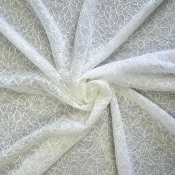 Krajka DANCING s elastanem - Bílá