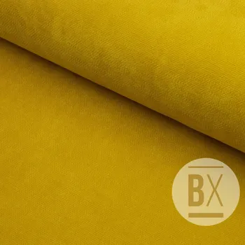 Potahová látka Lina - Žlutá horčicová