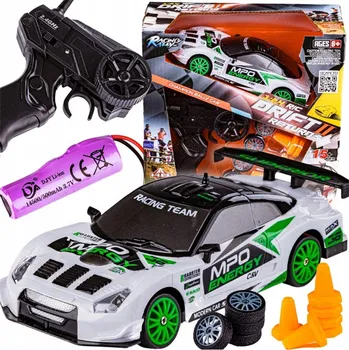 RC model auta Dálkově ovládané auto HB Toys driftovací 4x4 bílé 1:24