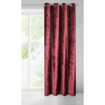 Závěs HOTOVÝ ZÁVĚS ELIZIA 140X250 CM BORDOVÁ