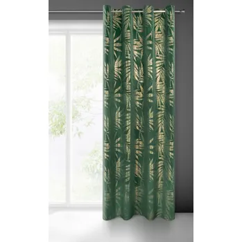 HOTOVÝ ZÁVĚS ELENA 140X250 CM ZELENÁ