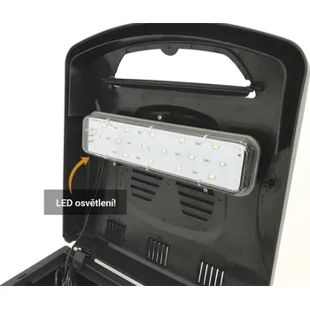 Osvětlení do akvária INVITAL náhradní kryt s LED osvětlením pro EasyTank LED 26l černá