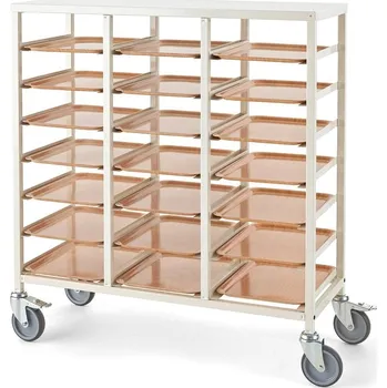 Vozík na tácy, na 21 táců