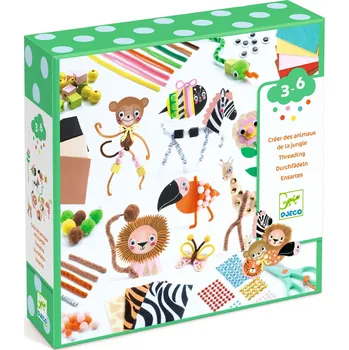 kreativní sada Djeco Sada dekorativní tvoření Džungle