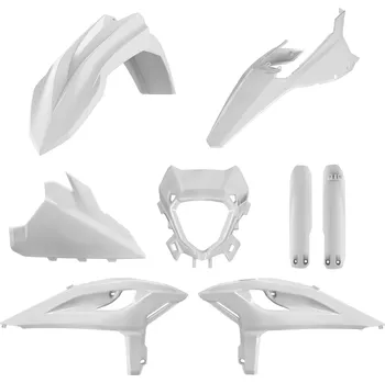 Sada plastů (FULL KIT) BETA RR 2T/4T RACING '25-'26 RR 2T/4T X-PRO '25-'26 (bílá) POLISPORT