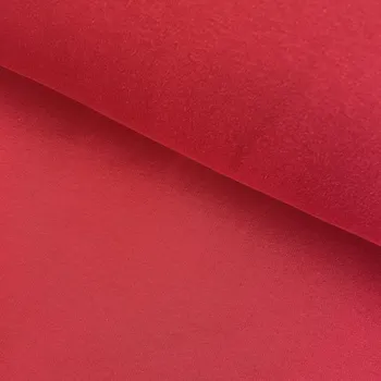 Teplákovina počesaná 300g - Červená