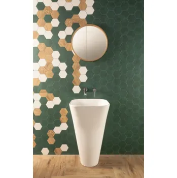 Obklad Keramické obklady Burano Wood Hex, 11 x 12,5 cm