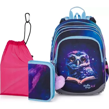 Školní batoh Školní batoh Sova Topgal ELLY 25005 SET MEDIUM