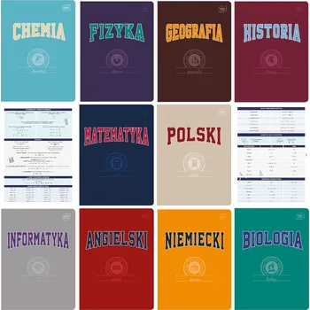 Sešit Sada tematických sešitů s tahákem Interdruk 10x sešit a5/60 listů pro 4.-8. třídu