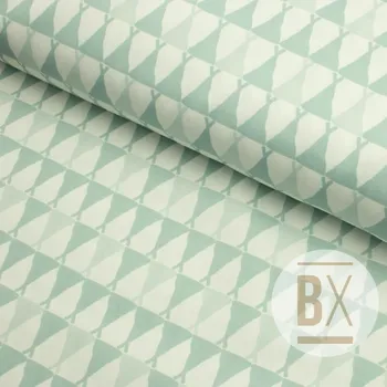 Dekorační látka - Bavlna Leo Teepee modrá petrolejová