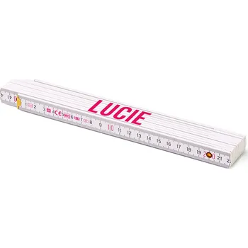 Metrie Block-52 Skládací metr se jménem 2 m, Lucie