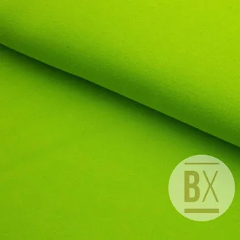 Teplákovina počesaná - Zelená jablko