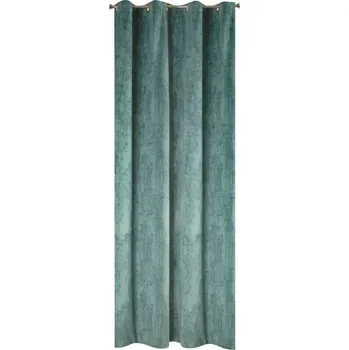 HOTOVÝ ZÁVĚS ASETA 140X250 CM TYRKYSOVÁ