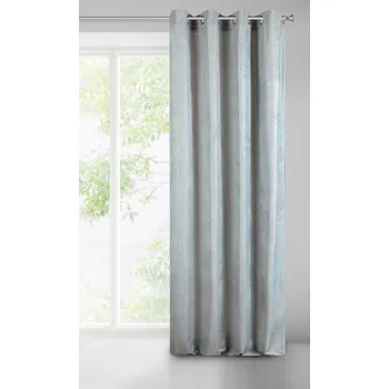 Sprchový závěs HOTOVÝ ZÁVĚS IBBIE 140X250 CM ŠEDÁ OCELOVÁ