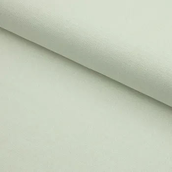 Len s viskózou a elastanom - Bílá