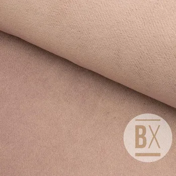 Potahová látka Velvet - Růžová starorůžová světlá