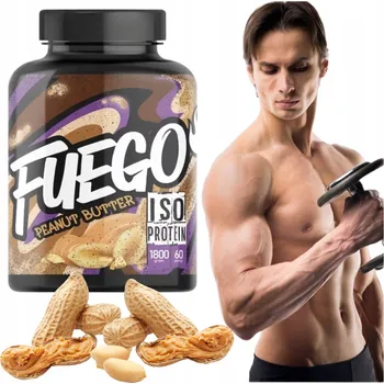 Protein Protein proteinový izolát - WPI FUEGO prášek 1800 g příchuť arašídové máslo