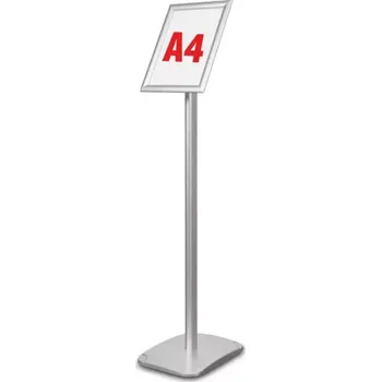 Info stojan MENUBOARD, clip rám A4 (210x297mm), ostrý roh