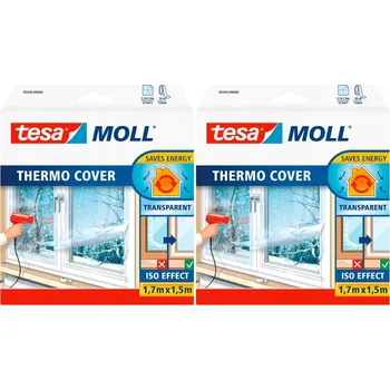 Stavební fólie Fólie termoizolační na okna tesamoll Thermo Cover 1,7 m x 1,5 m