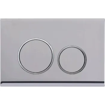 Splachovací tlačítko Splachovací tlačítko pro WC Aquatech stříbrné