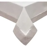 OBRUS EMMA 145X260 CM BIELY