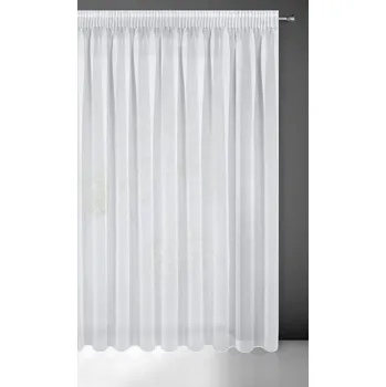 Záclona HOTOVÁ ZÁCLONA ELPIDIA NA PÁSCE 350X250 CM BÍLA