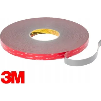 Lepicí páska 3M RP45F 6mm/33m OBOUSTRANNÁ LEPICÍ PÁSKA tloušťka 1,1mm PĚNOVÁ ŠEDÁ
