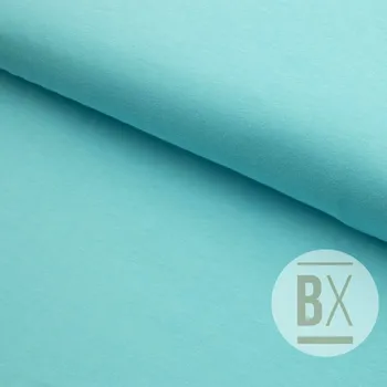 Úplet s lycrou - Modrá tyrkysová světlá