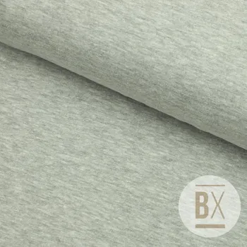 Úplet s lycrou - Šedá melír 8%