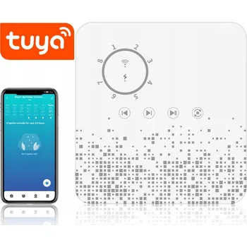 IP kamera WiFi ovladač zavlažování zahrady TUYA, 8 zón