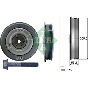 Sada řemenice, kliková hřídel INA 544 0506 20