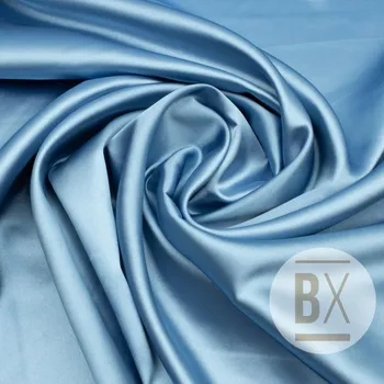 Satén Aqua - Modrá světlá