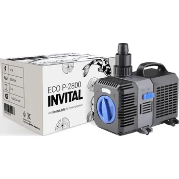 Technika k zahradnímu jezírku INVITAL Fontánové čerpadlo ECO P-2800 3000 l/h 2m regulovatelné