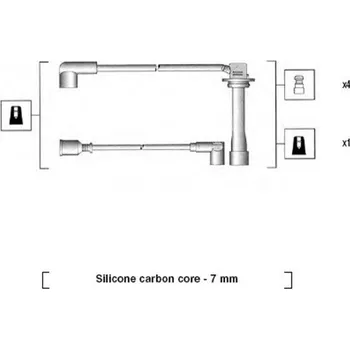 Autoelektrika Sada kabelů pro zapalování MAGNETI MARELLI 941325010895