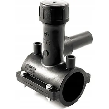 Fitinka T-rozdělovač sedlový T-kus dn 63/25 PE100 SDR11