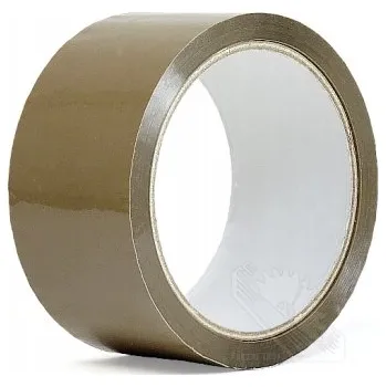 Balicí páska kaučuková hnědá 48 mm x 60 y 1 Ks