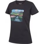 HUSKY TEE FLO L dark grey dámsk.triko Velikost: S