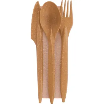 Příbor Příborová sada (WPC) 18,5 cm - hnědá | Gastrokuchyne
