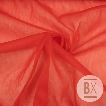 Tyl jemný 300 cm - Červená světlá
