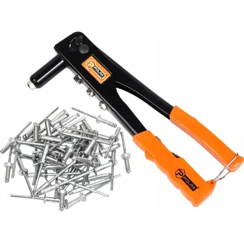 Nýt RUČNÍ Nýtovačka PRO TRHACÍ NÝTY + TRHACÍ HLINÍKOVÉ NÝTY 3,2 x 8 mm 50 Ks