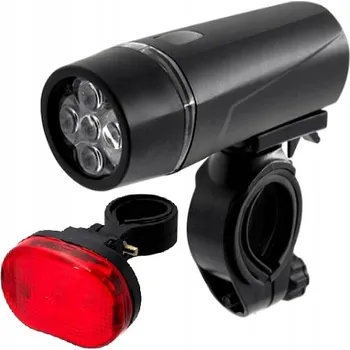 Cyklosvítilna Sada světel na kolo PROX X-LIGHT 100+305R + baterie