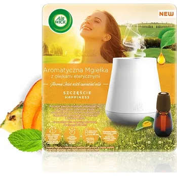 Osvěžovač vzduchu Air Wick Aromaterapeutická mlha Štěstí/Happiness 20ml Sada