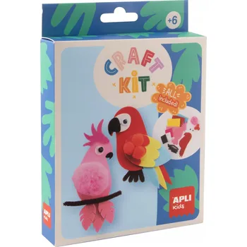 Výtvarná sada Kreativní sada Craft Kit Apli Kids - Ptáčci z plsti