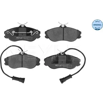 Brzdová destička Sada brzdových destiček, kotoučová brzda MEYLE 025 211 3819/W