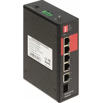 Switch Switch PoE 4portový GTX-P1-5-41GSFP